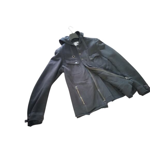 Diesel Vintage Cotton Heavy Hoodie NWOT XL - Picture 5 of 16